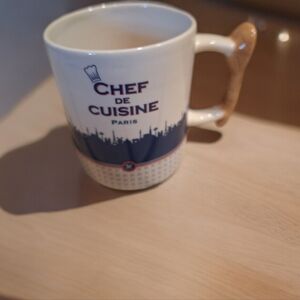Disney Parks Epcot France Pavilion Chef de Cuisine Paris Coffee Mug Cup NEW